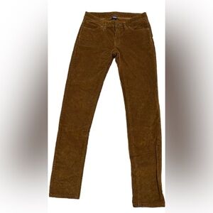 Patagonia Organic Cotton Brown Straight Leg Corduroy Pants Womens Size 29 / 8